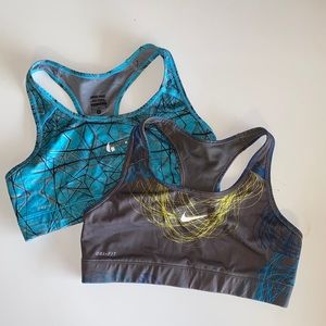 2 Nike sports bras